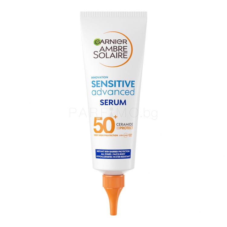 Garnier Ambre Solaire Sensitive Advanced Serum SPF50+ Слънцезащитна козметика за тяло 125 ml