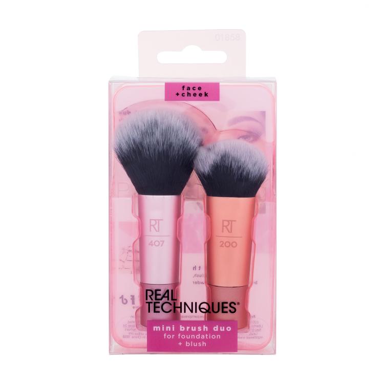 Real Techniques Brushes Mini Brush Duo Четка за жени Комплект