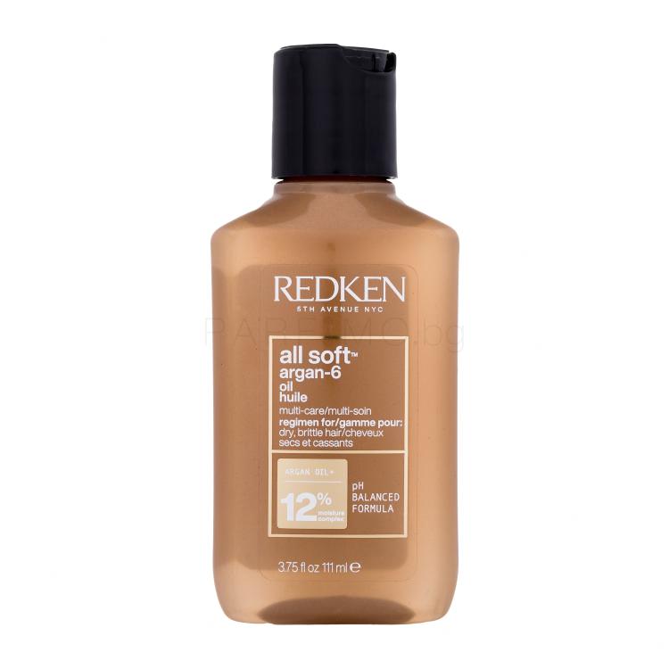 Redken All Soft Argan-6 Oil Масла за коса за жени 111 ml