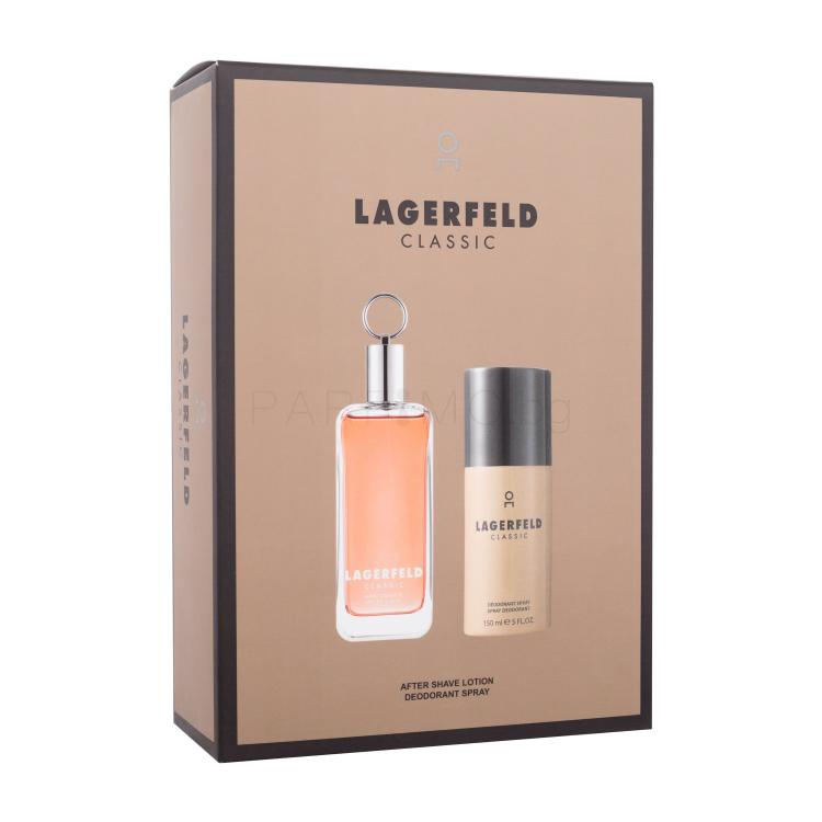 Karl Lagerfeld Classic Подаръчен комплект афтършейв 100 ml + дезодорант 150 ml