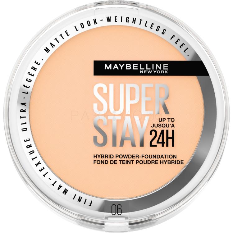 Maybelline Superstay 24H Hybrid Powder-Foundation Фон дьо тен за жени 9 гр Нюанс 06
