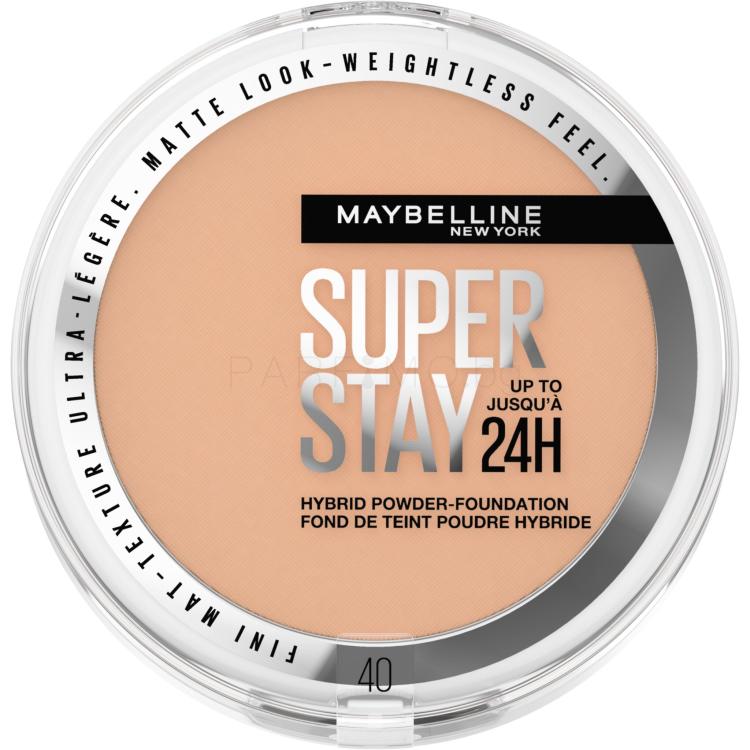 Maybelline Superstay 24H Hybrid Powder-Foundation Фон дьо тен за жени 9 гр Нюанс 40
