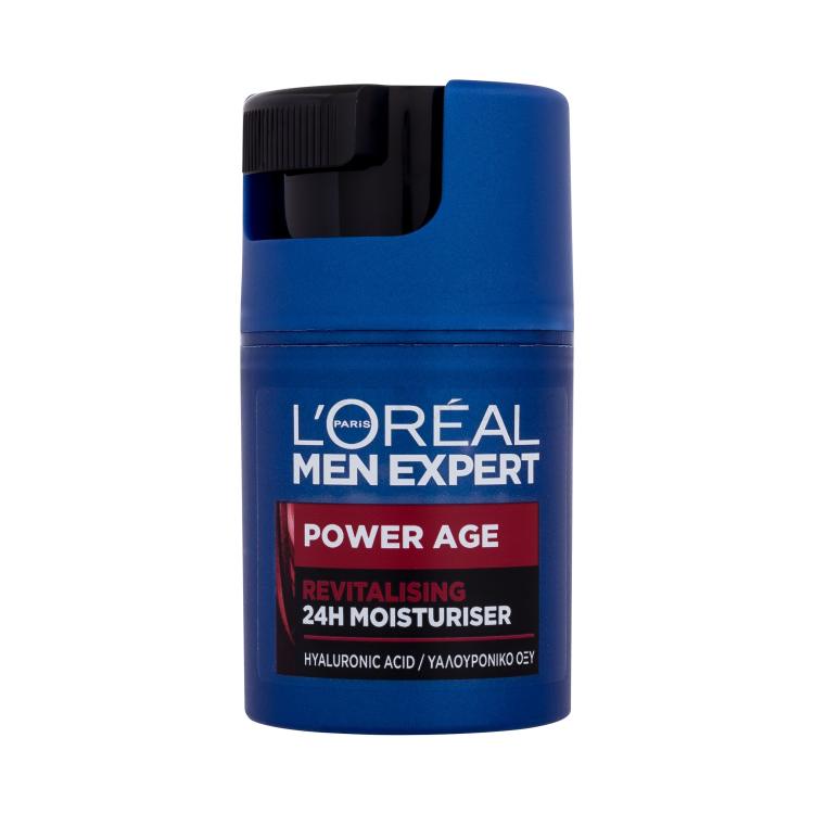 L&#039;Oréal Paris Men Expert Power Age 24H Moisturiser Дневен крем за лице за мъже 50 ml