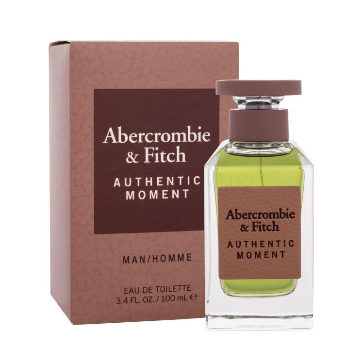 Abercrombie &amp; Fitch Authentic Moment Eau de Toilette за мъже 100 ml