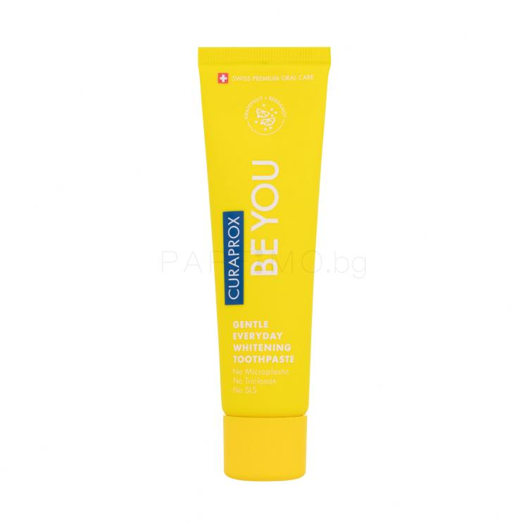 Curaprox Be You Gentle Everyday Whitening Toothpaste Rising Star Grapefruit + Bergamot Паста за зъби 60 ml