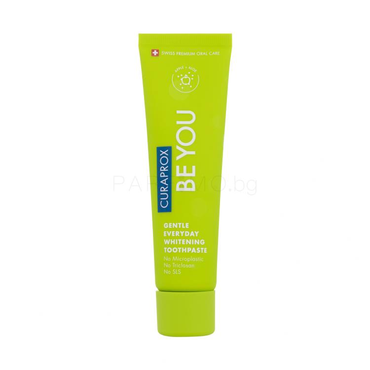 Curaprox Be You Gentle Everyday Whitening Toothpaste Explorer Apple + Aloe Паста за зъби 60 ml