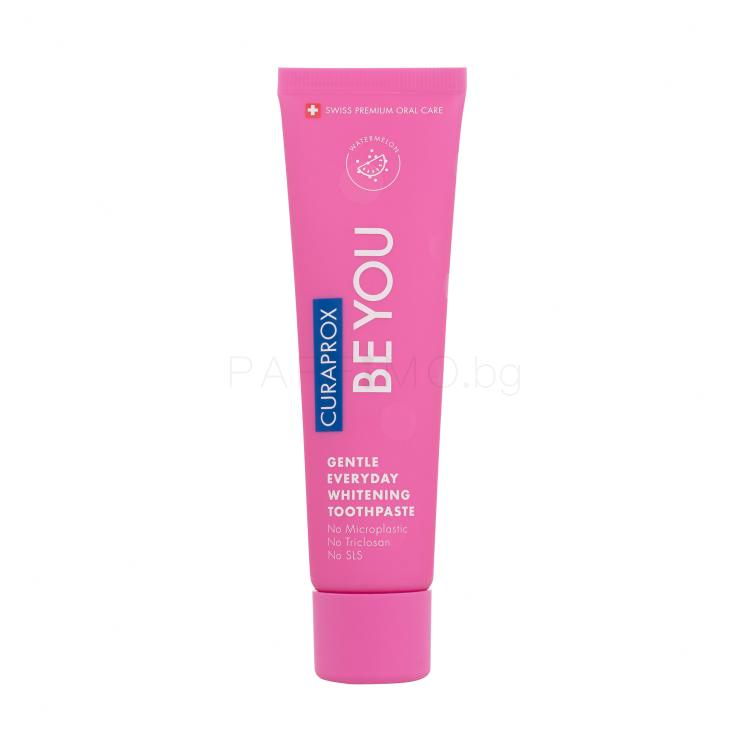 Curaprox Be You Gentle Everyday Whitening Toothpaste Candy Lover Watermelon Паста за зъби 60 ml