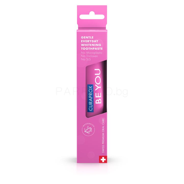 Curaprox Be You Gentle Everyday Whitening Toothpaste Candy Lover Watermelon Паста за зъби 60 ml
