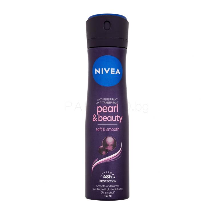 Nivea Pearl &amp; Beauty Black 48H Антиперспирант за жени 150 ml