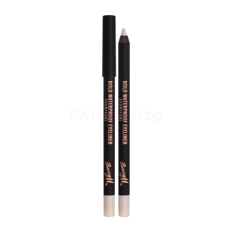 Barry M Bold Waterproof Eyeliner Молив за очи за жени 1,2 g Нюанс Champagne