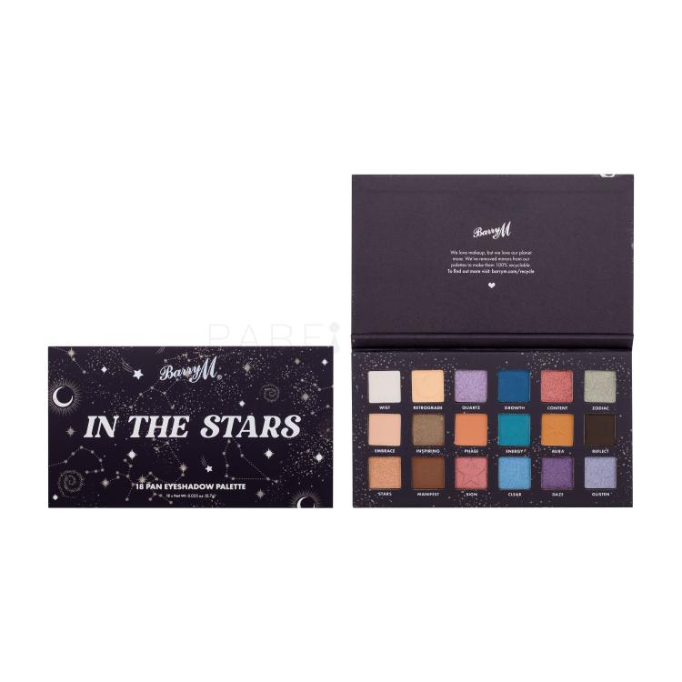 Barry M In The Stars 18 Pan Eyeshadow Pallete Сенки за очи за жени 12,6 g