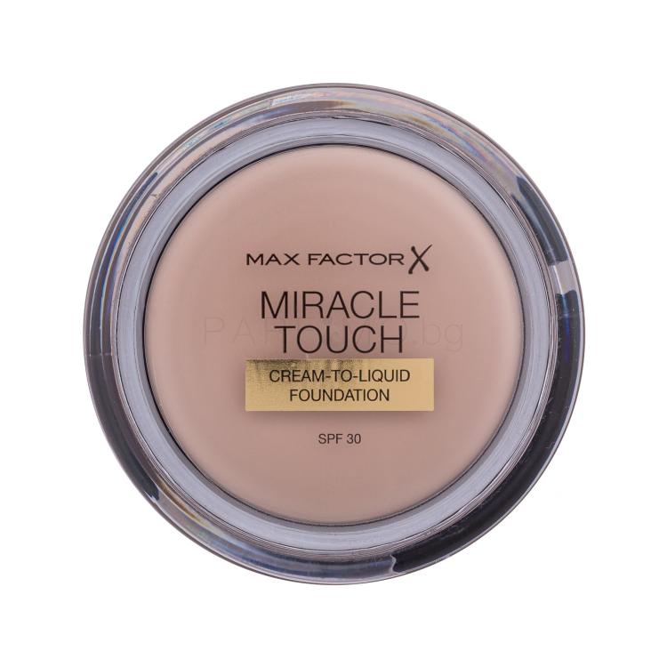 Max Factor Miracle Touch Cream-To-Liquid SPF30 Фон дьо тен за жени 11,5 g Нюанс 039 Rose Ivory