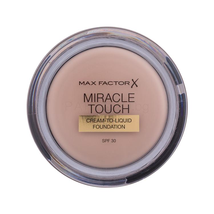 Max Factor Miracle Touch Cream-To-Liquid SPF30 Фон дьо тен за жени 11,5 гр Нюанс 039 Rose Ivory