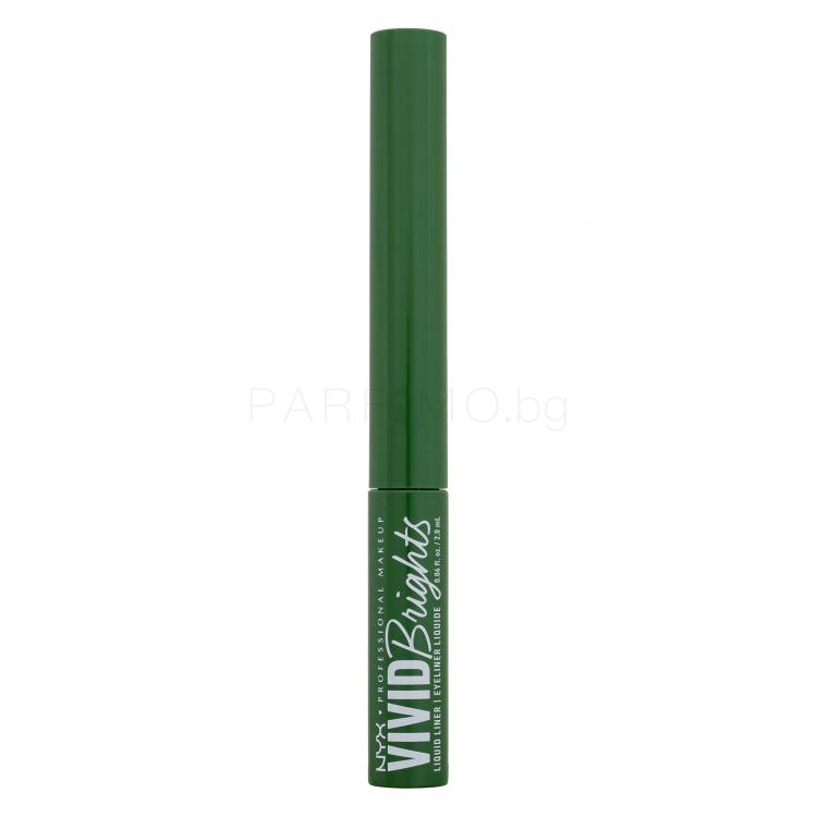 NYX Professional Makeup Vivid Brights Очна линия за жени 2 ml Нюанс 02 Ghosted Green