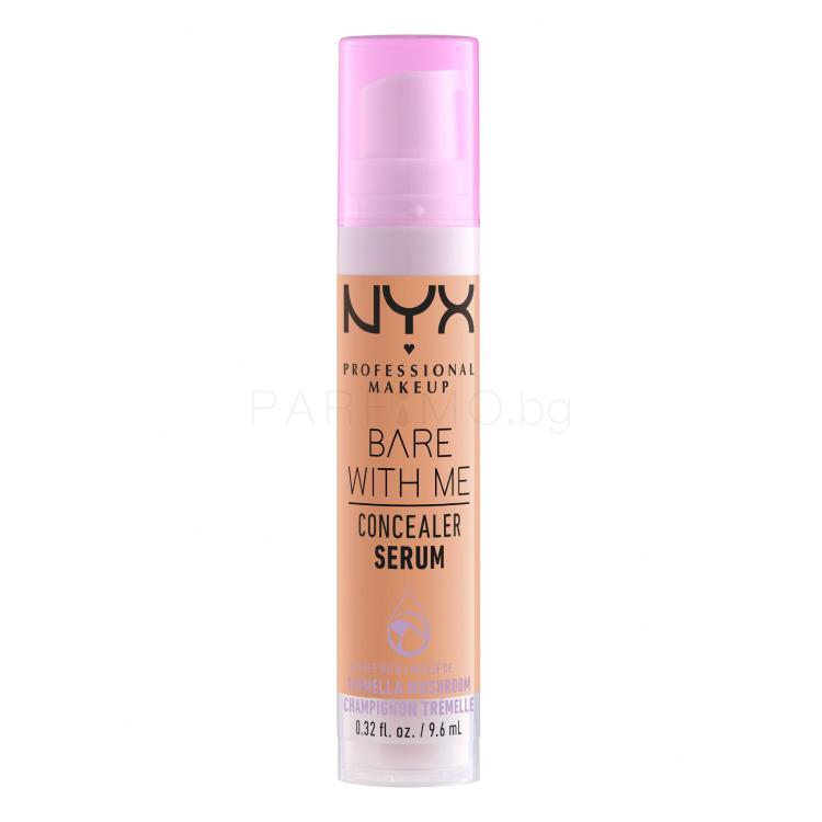 NYX Professional Makeup Bare With Me Serum Concealer Коректор за жени 9,6 ml Нюанс 5.7 Light Tan