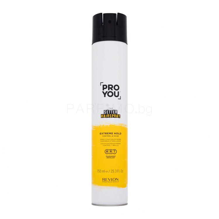 Revlon Professional ProYou The Setter Hairspray Extreme Hold Лак за коса за жени 750 ml