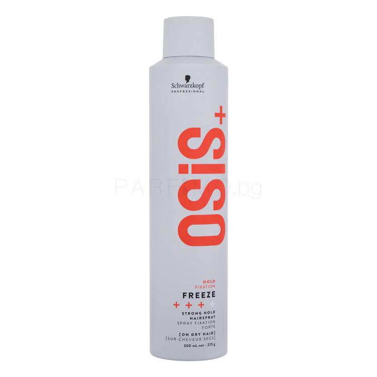 Schwarzkopf Professional Osis+ Freeze Strong Hold Hairspray Лак за коса за жени 300 ml
