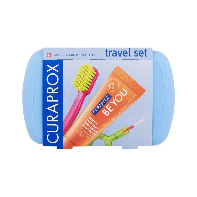 Curaprox Travel Set Blue Четка за зъби Комплект
