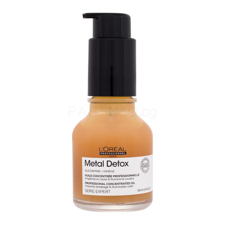 L&#039;Oréal Professionnel Metal Detox Professional Concentrated Oil Масла за коса за жени 50 ml