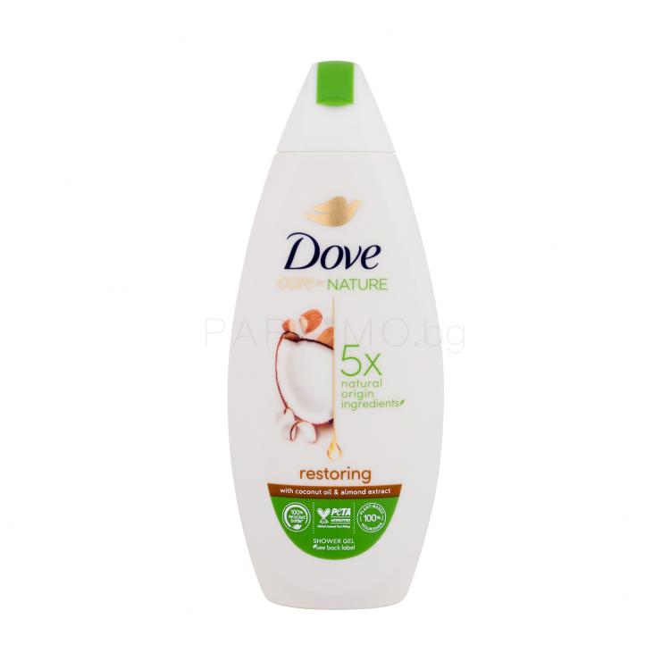 Dove Care By Nature Restoring Shower Gel Душ гел за жени 225 ml