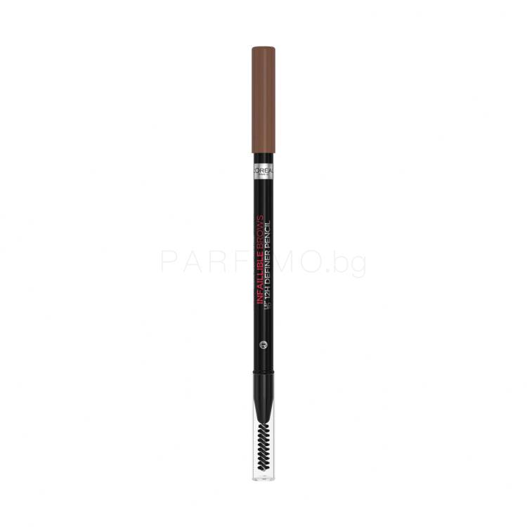 L&#039;Oréal Paris Infaillible Brows 12H Definer Pencil Молив за вежди за жени 1 гр Нюанс 5.0 Light Brunette