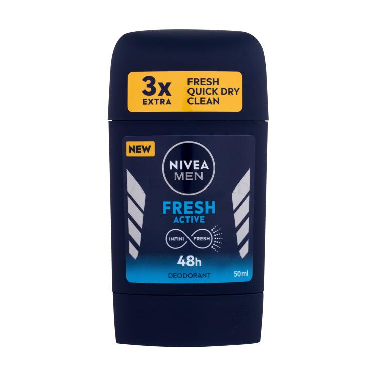 Nivea Men Fresh Active 48h Дезодорант за мъже 50 ml