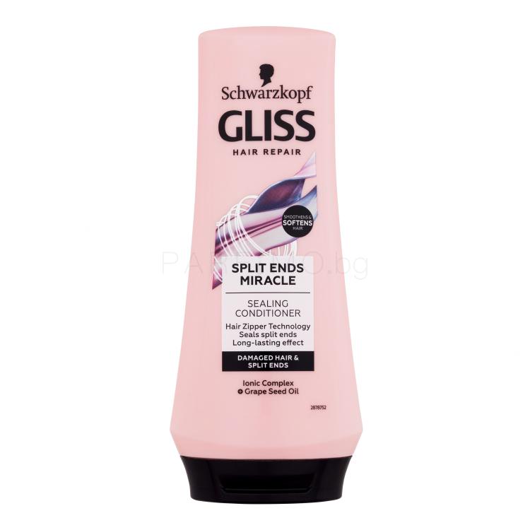 Schwarzkopf Gliss Split Ends Miracle Sealing Conditioner Балсам за коса за жени 200 ml