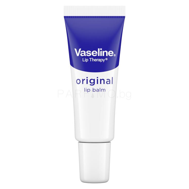 Vaseline Lip Therapy Original Lip Balm Tube Балсам за устни за жени 10 гр