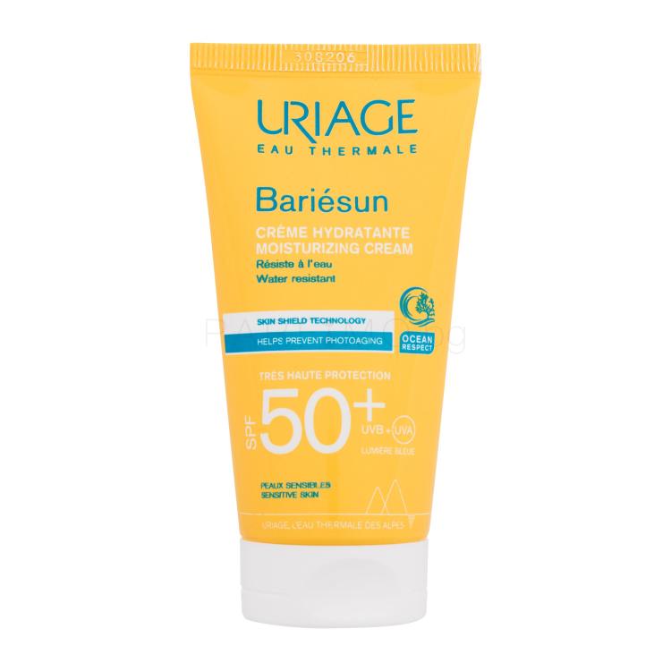 Uriage Bariésun Moisturizing Cream SPF50+ Слънцезащитен продукт за лице 50 ml