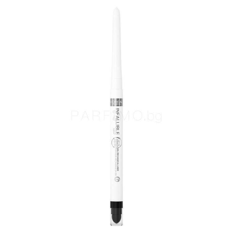 L&#039;Oréal Paris Infaillible Grip 36H Gel Automatic Eye Liner Молив за очи за жени 5 гр Нюанс 9 Polar White