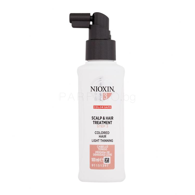 Nioxin System 3 Scalp &amp; Hair Treatment Грижа „без отмиване“ за жени 100 ml