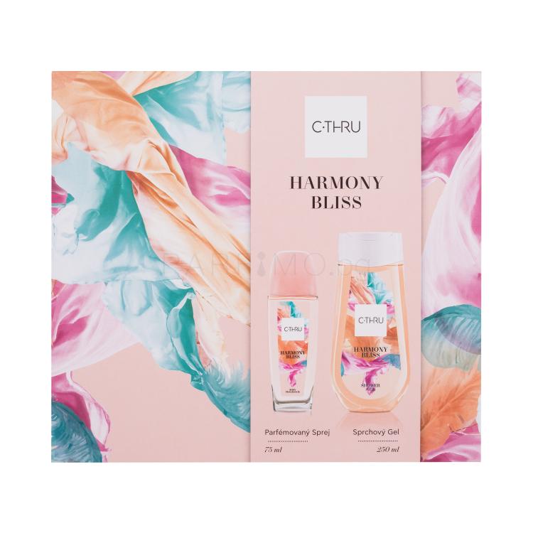 C-THRU Harmony Bliss Подаръчен комплект спрей за тяло 75 ml + душ гел 250 ml