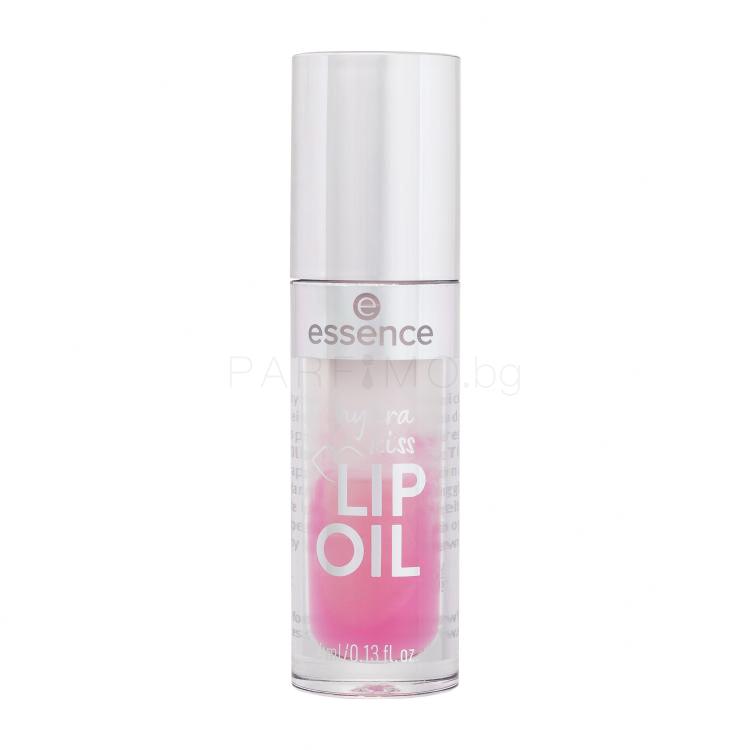 Essence Hydra Kiss Lip Oil Масло за устни за жени 4 ml Нюанс 01 Kiss From A Rose