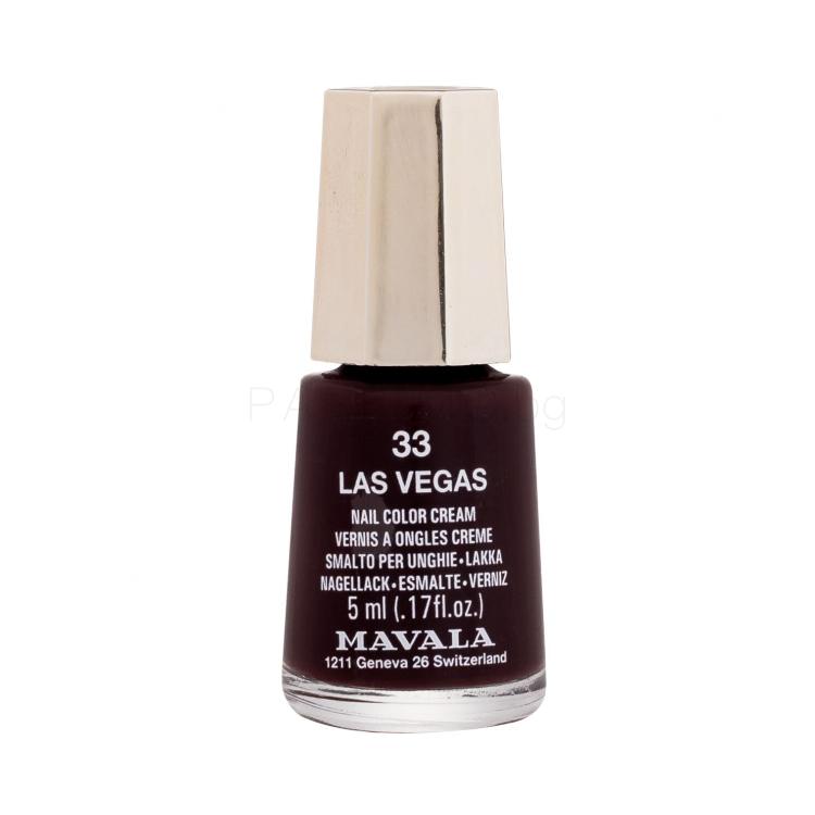 MAVALA Mini Color Cream Лак за нокти за жени 5 ml Нюанс 33 Las Vegas