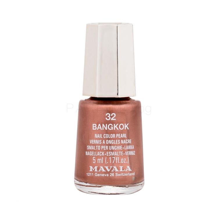 MAVALA Mini Color Pearl Лак за нокти за жени 5 ml Нюанс 32 Bangkok