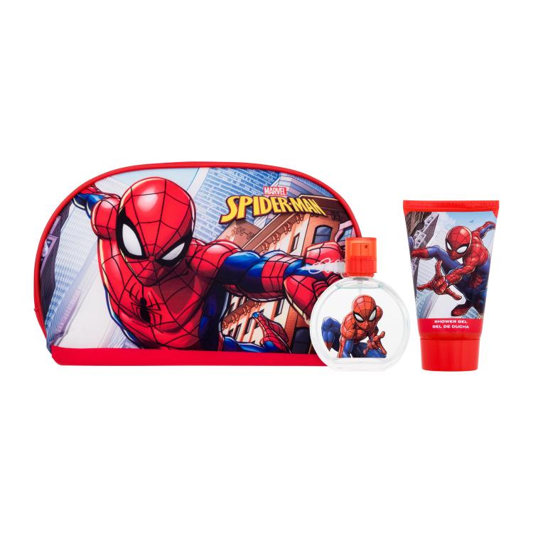Marvel Spiderman Set Подаръчен комплект EDT 50 ml + душ гел 100 ml + козметична чанта