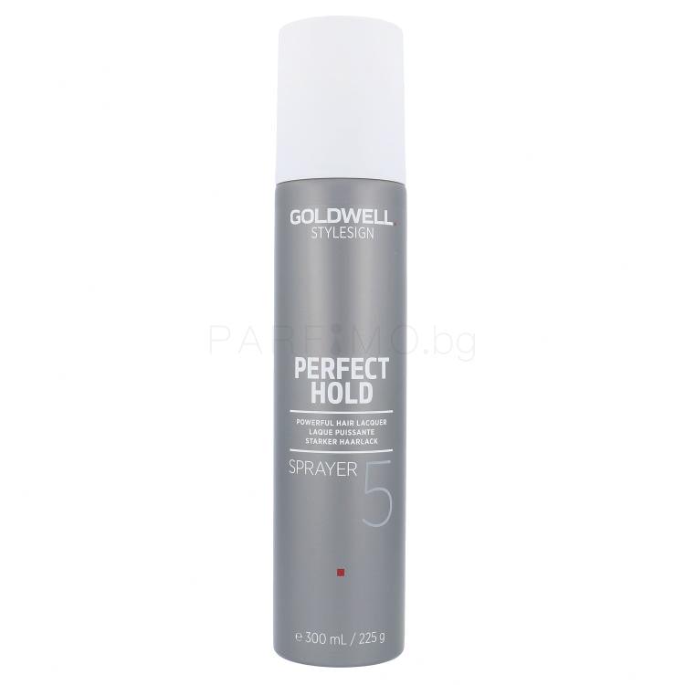 Goldwell Style Sign Perfect Hold Sprayer Лак за коса за жени 300 ml увреден флакон