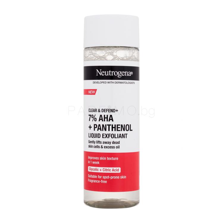 Neutrogena Clear &amp; Defend+ Liquid Exfoliant Ексфолиант 125 ml