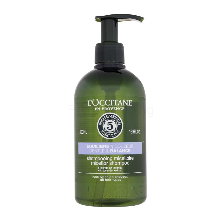 L&#039;Occitane Aromachology Gentle &amp; Balance Micellar Shampoo Шампоан за жени 500 ml