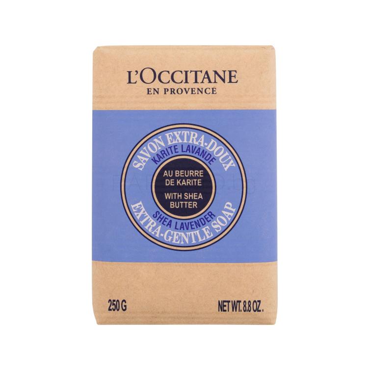 L&#039;Occitane Shea Butter Lavender Extra-Gentle Soap Твърд сапун за жени 250 гр