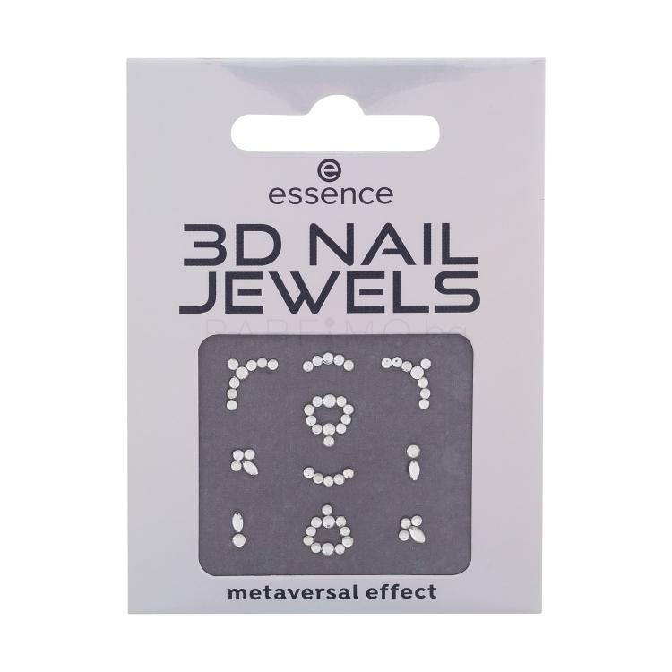 Essence 3D Nail Jewels 02 Mirror Universe Маникюр за жени 1 опаковка