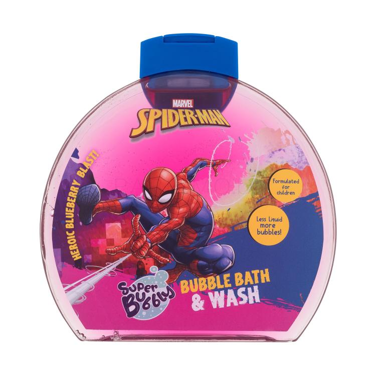 Marvel Spiderman Bubble Bath &amp; Wash Пяна за вана за деца 300 ml