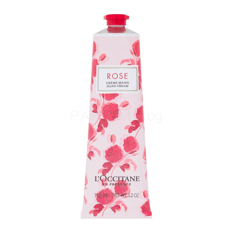 L&#039;Occitane Rose Hand Cream Крем за ръце за жени 150 ml