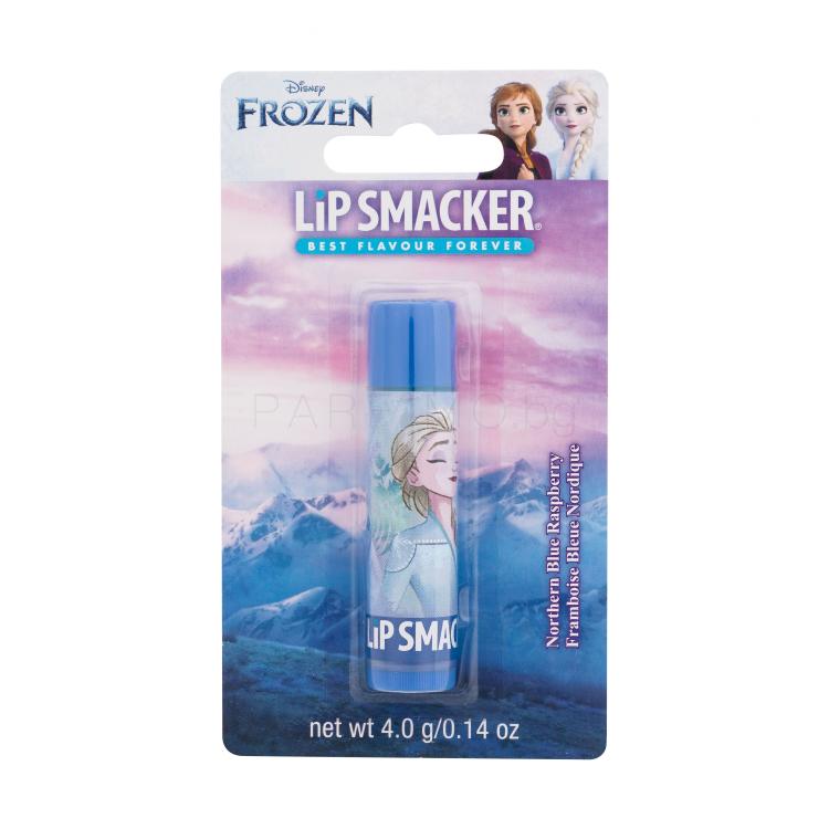 Lip Smacker Disney Frozen Northern Blue Raspberry Балсам за устни за деца 4 гр
