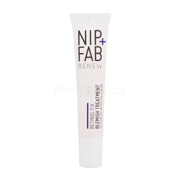 NIP+FAB Renew Retinol Fix Blemish Gel Treatment 10% Локална грижа за жени 15 ml