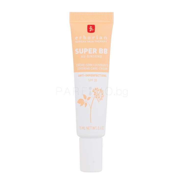 Erborian Super BB Covering Care-Cream SPF20 BB крем за жени 15 ml Нюанс Nude