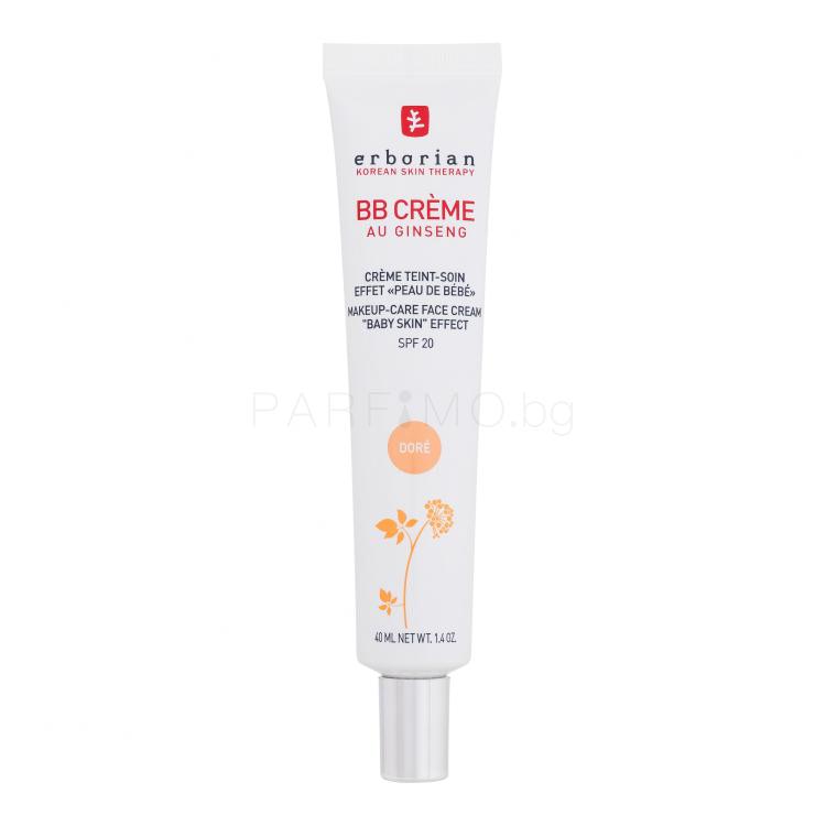 Erborian BB Crème Makeup-Care Face Cream SPF20 BB крем за жени 40 ml Нюанс Doré