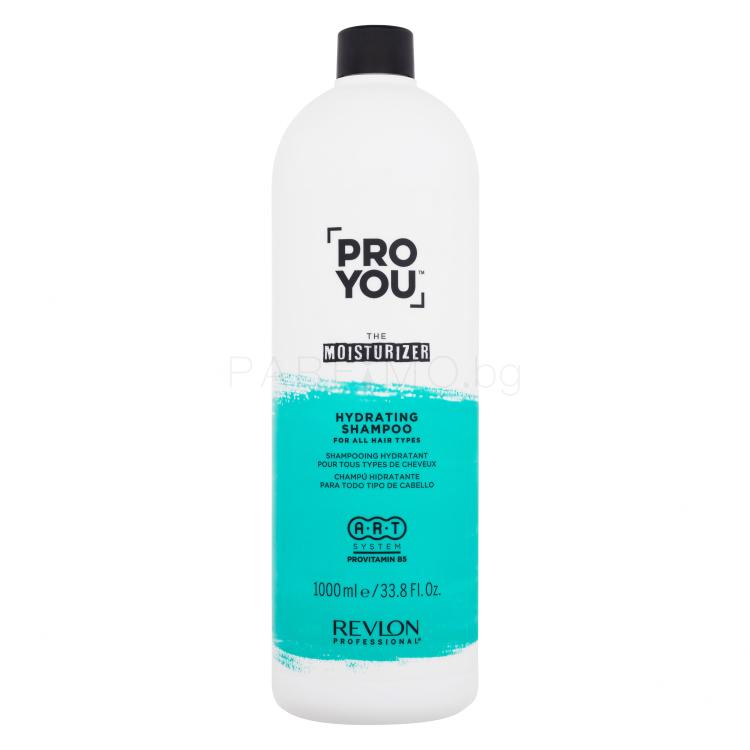 Revlon Professional ProYou The Moisturizer Hydrating Shampoo Шампоан за жени 1000 ml