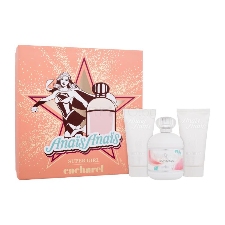 Cacharel Anaïs Anaïs L&#039;Original SET1 Подаръчен комплект EDT 100ml + 2x50ml лосион за тяло