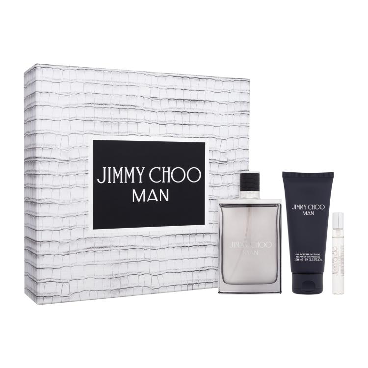 Jimmy Choo Jimmy Choo Man Подаръчен комплект EDT 100 ml + душ гел 100 ml + EDT 7,5 ml